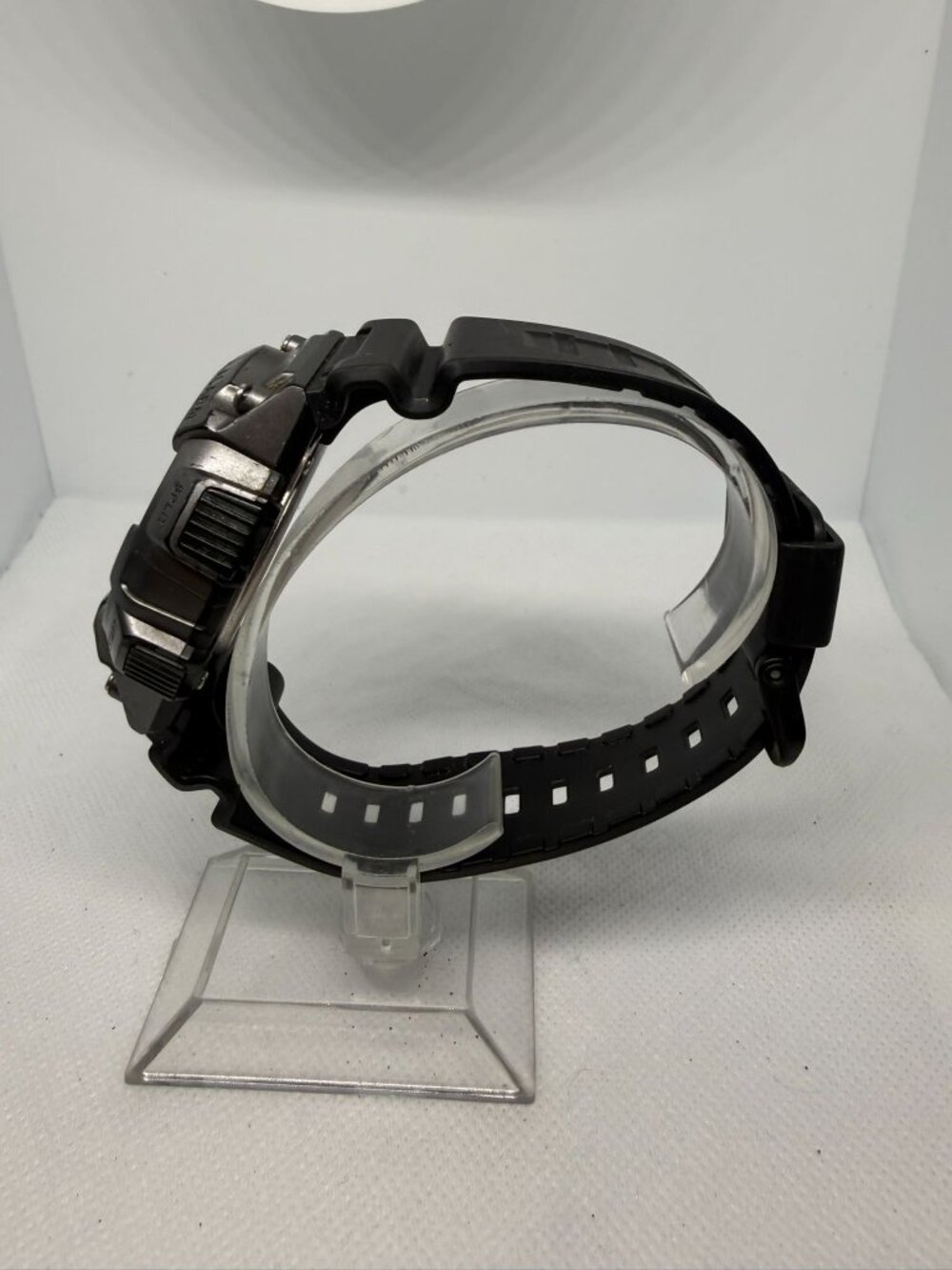 Casio W-735H Men's Black Digital Sport Watch 100M WR Vibe Alarm AS-IS - Picture 4 of 11